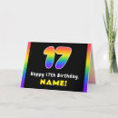 Buscar diecisiete tarjetas 17 años