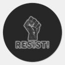 Buscar del activista pegatinas Resistencia