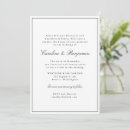 Buscar rsvp boda invitaciones Elegante