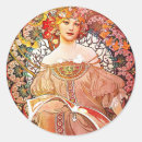 Buscar alphonse mucha pegatinas Vintage