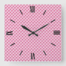 Buscar esmalte relojes de pared Rosa