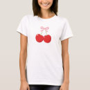 Buscar cerezas rojas camisetas Retro