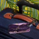 Buscar purple etiquetas para maletas Iniciales