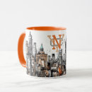 Buscar nyc tazas Ilustracion
