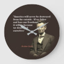 Buscar lincoln relojes de pared Abraham