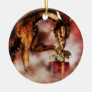 Buscar dragón rojo adornos Ornamento