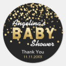Buscar unisex baby shower pegatinas Gracias