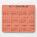 Buscar calendario simple alfombrillas de raton Minimalista
