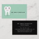 Buscar odontología tarjetas de visita 10 º dentadura