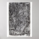 Buscar peligroso posters Surrealista