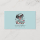 Buscar en forma corazón de tarjetas de visita Clientes