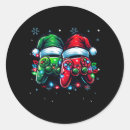 Buscar gamer redondas pegatinas Píxel