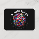 Buscar mapas tarjetas de visita Viajero
