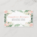 Buscar hembra tarjetas de visita Elegante