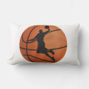 Buscar bola del baloncesto cojines Jugador de baloncesto