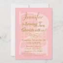 Buscar 2 corazones invitaciones Rosa