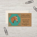 Buscar granja del caballo tarjetas de visita Equino