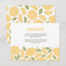 Buscar fruta 11x14 invitaciones Ducha de novia