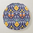 Buscar tela del ikat cojines Flor
