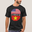 Buscar vietnamita americano camisetas 6 º estadía