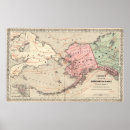 Buscar mapa de alaska posters Map of alaska