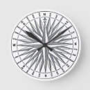 Buscar compás náutico relojes de pared Marino