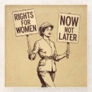 Buscar feminista posavasos Sufragio