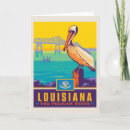 Buscar luisiana tarjetas Vintage