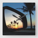Buscar sunset relojes de pared Ocean