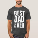 Buscar el mejor padre del mundo camisetas Negro
