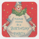 Buscar payaso vintage pegatinas Retro