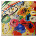 Buscar líneas negras azulejos Wassily kandinsky