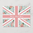 Buscar bandera inglesa postales Británico
