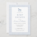 Buscar caballo azul invitaciones Adorable