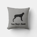 Buscar weimaraner cojines Silueta