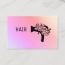 Buscar soplo tarjetas de visita Peluquero