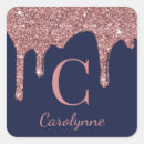 Buscar perforación pegatinas Oro rosa
