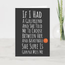 Buscar baloncesto divertido tarjetas Hombres