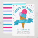 Buscar cre invitaciones Fiesta de helados
