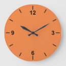 Buscar mandarina relojes de pared Naranja