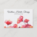 Buscar flor roja tarjetas de visita Para todos