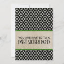 Buscar quatrefoil invitaciones Elegante