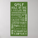 Buscar campos de golf posters Golfistas