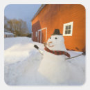Buscar muñeco de nieve pegatinas Día de fiesta