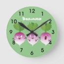Buscar comida relojes de pared Verduras