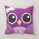 Buscar búho femenino cojines Chicas