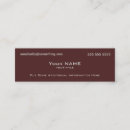 Buscar granate tarjetas de visita Liso