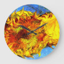 Buscar muerto relojes de pared Floral