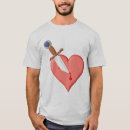 Buscar apuñalado camisetas Cuchillo