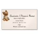 Buscar yorkshire tarjetas de visita Terrier